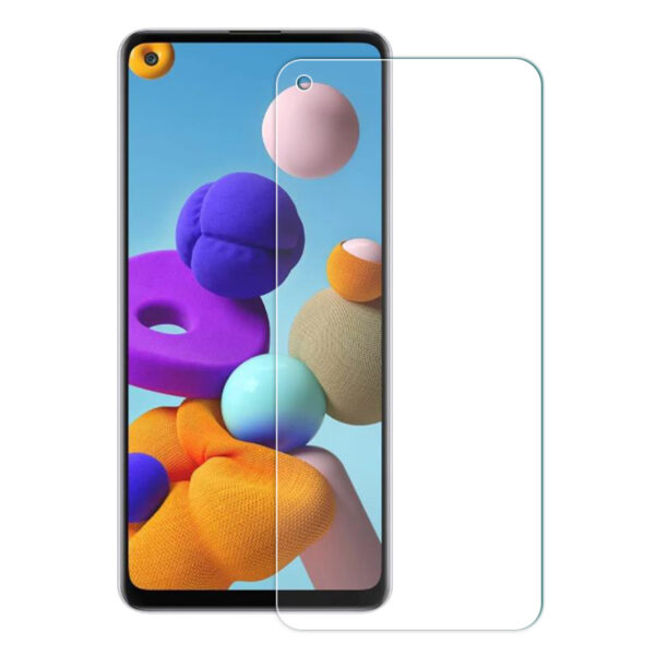 Samsung Galaxy A Serie Galaxy A21s Gehärtetes Glas Bildschirmschutz – Bild 3