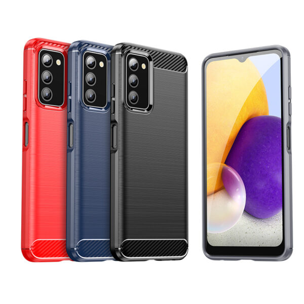 Samsung Galaxy A Serie Einfarbig Galaxy A03s Einfach Handyhülle TPU – Bild 2