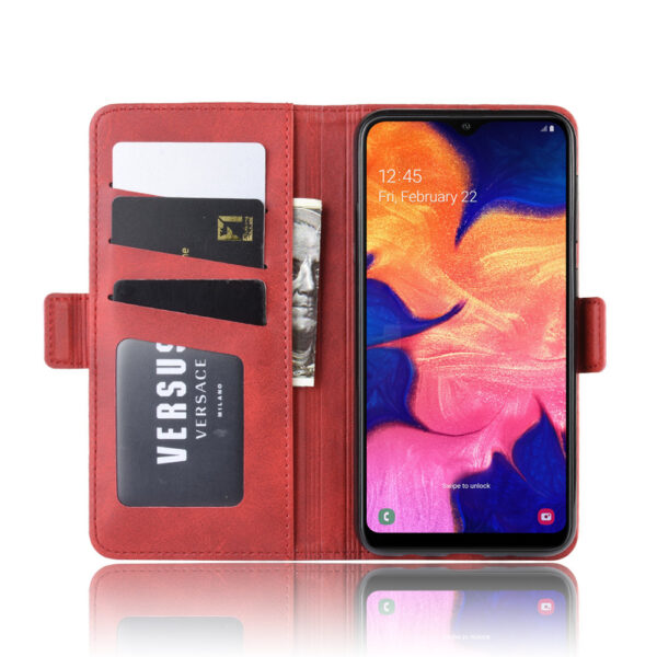Samsung Galaxy A Serie PU Galaxy A10 Handyhülle Einfarbig Einfach – Bild 2