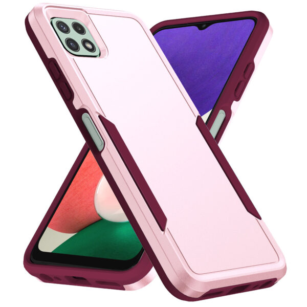 Samsung Galaxy A Serie Handyhülle Einfarbig Einfach Galaxy A22 5G – Bild 13