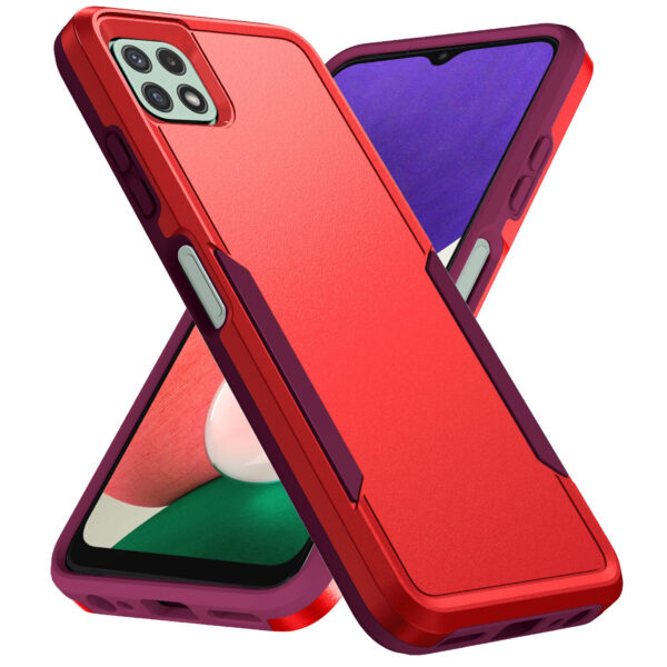 Samsung Galaxy A Serie Handyhülle Einfarbig Einfach Galaxy A22 5G – Bild 14