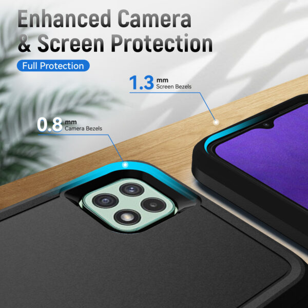 Samsung Galaxy A Serie Handyhülle Einfarbig Einfach Galaxy A22 5G – Bild 2