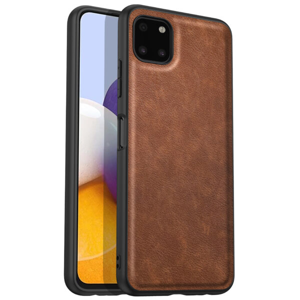Samsung Galaxy A Serie Einfarbig Galaxy A22 5G Klassisch Handyhülle – Bild 9