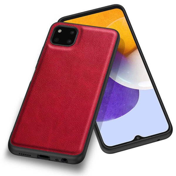 Samsung Galaxy A Serie Einfarbig Galaxy A22 5G Klassisch Handyhülle – Bild 6