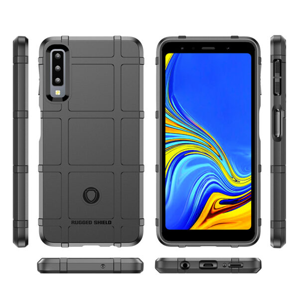Samsung Galaxy A Serie Mode Einfarbig TPU Galaxy A7 (2018) Handyhülle – Bild 5