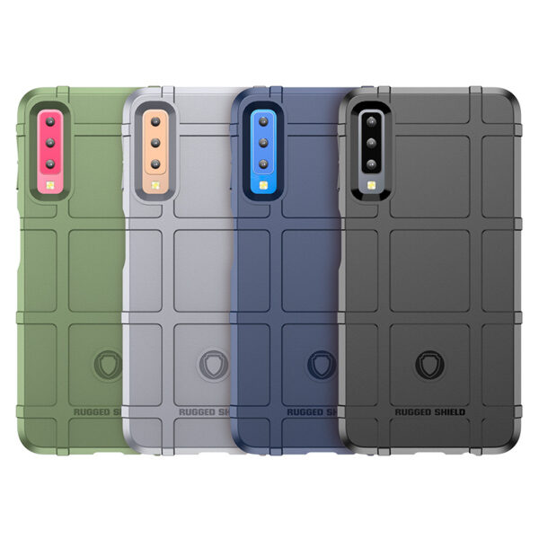 Samsung Galaxy A Serie Mode Einfarbig TPU Galaxy A7 (2018) Handyhülle