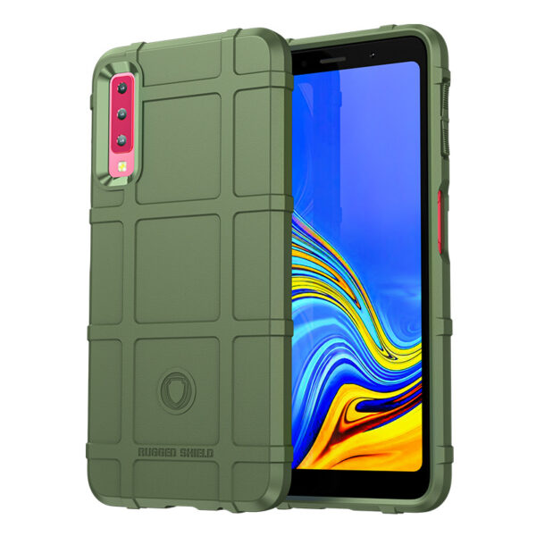 Samsung Galaxy A Serie Mode Einfarbig TPU Galaxy A7 (2018) Handyhülle – Bild 9
