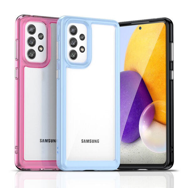 Samsung Galaxy A Serie Handyhülle Einfarbig TPU Einfach Galaxy A73 5G – Bild 2