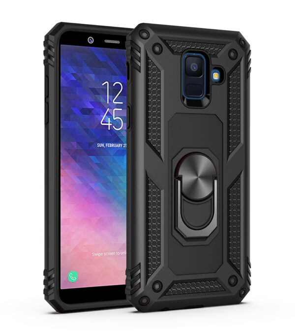 Samsung Galaxy A Serie Einfach Galaxy A8 (2018) Handyhülle Ring – Bild 2