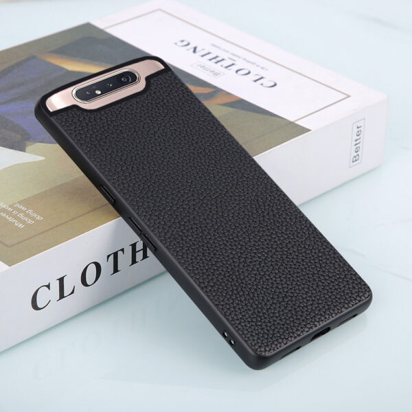 Samsung Galaxy A Serie Galaxy A80 Einfach Litschi-hautmuster Handyhülle – Bild 2
